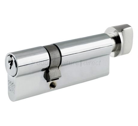 Key and Turn Offset Euro Profile Cylinder 5 Pin Keyed To Differ