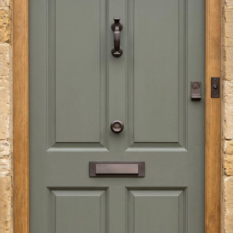 Matt Bronze Front Door