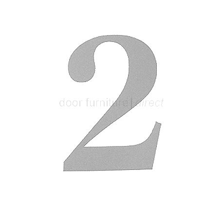 51mm Adhesive Silver Numerals and Letters