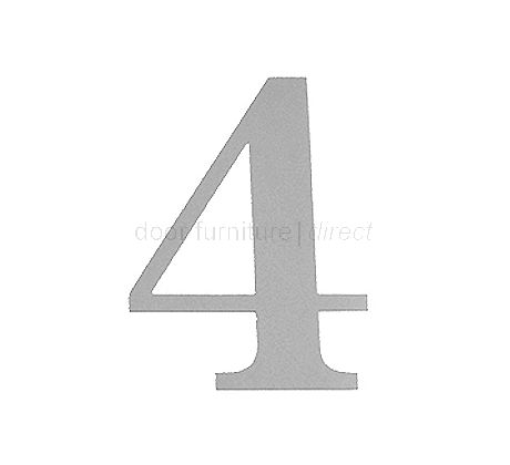 51mm Adhesive Silver Numerals and Letters