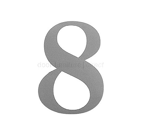 51mm Adhesive Silver Numerals and Letters