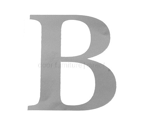 51mm Adhesive Silver Numerals and Letters