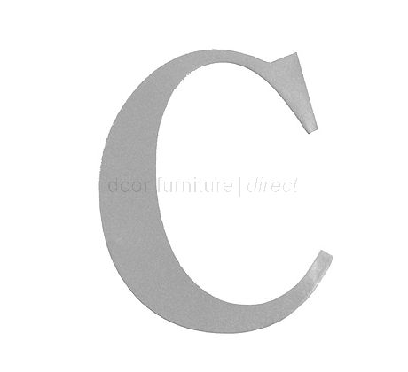 51mm Adhesive Silver Numerals and Letters