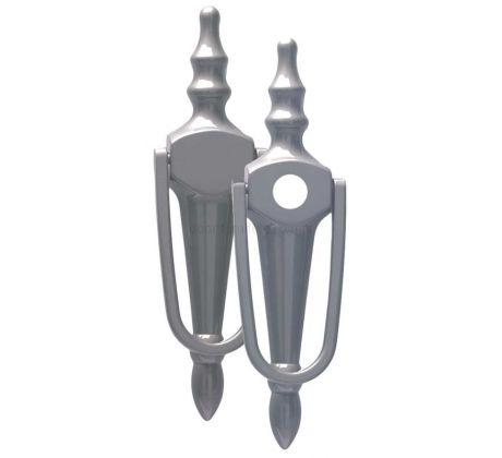 Fab&Fix Victorian Premium Satin Slim Face Fix Urn Knocker 200x55mm