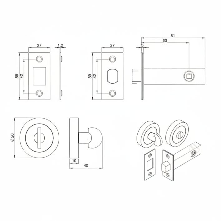 Anthracite Bathroom Pack