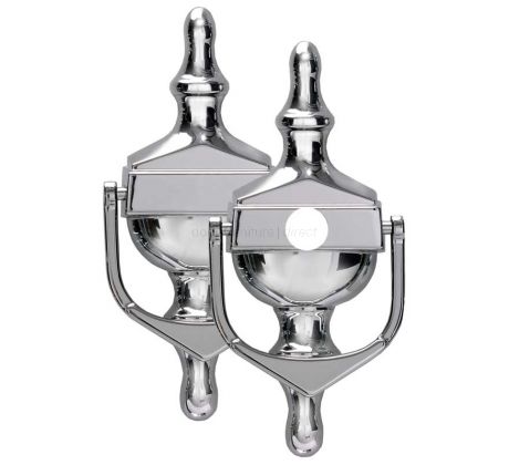 Fab&Fix Victorian Hardex Chrome Urn Knocker 162x76mm