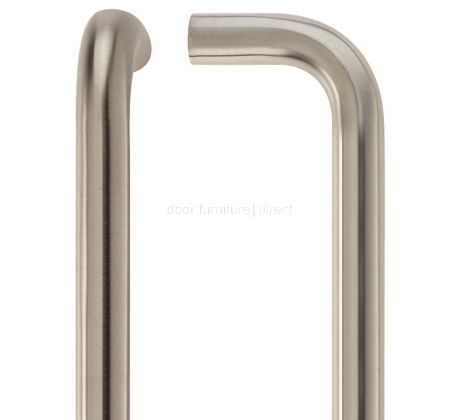 Satin Stainless Steel D Pull Handle 19mm