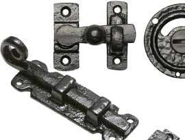 Black Antique Bolts & Turns