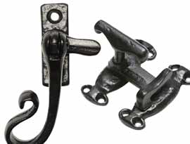 Black Antique Casement Fasteners