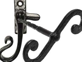 Black Antique Casement Fasteners