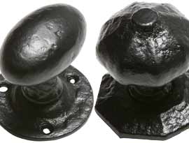 Black Antique Door Knobs