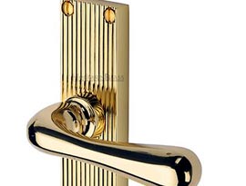 Brass Charlbury Reeded Style