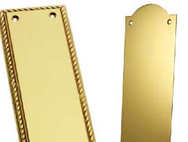 Brass Finger Plates