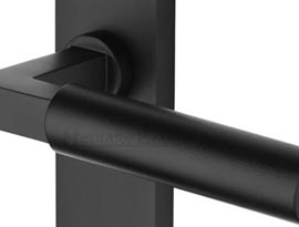 Matt Black Lever Door Handles
