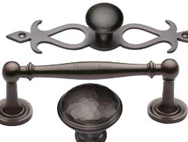 Imitation Matt Bronze Finish Cabinet Handles