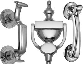 Polished Chrome Door Knockers