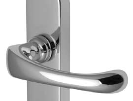 POLISHED Chrome Lever Door Handles