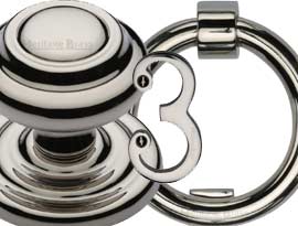 Polished Nickel Finish Front Door Fittings