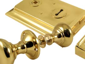 Brass Rim Furniture and Locks