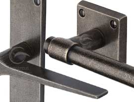 Rustic Pewter Lever Door Handles
