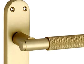 Satin Brass Connaught Style