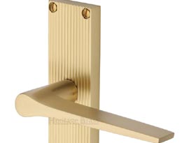 Satin Brass Gio Reeded Style