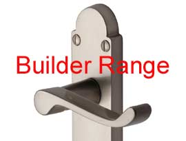 Builder Satin Nickel Shaped Victorian