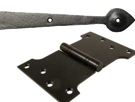 Black Iron Hinges