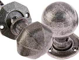 Valley Forge Pewter Mortice Knobs
