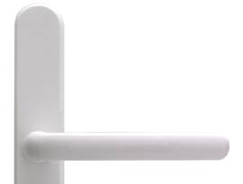 White UPVC and Multipoint Door Handles