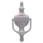 Victorian White Upvc Urn Knocker 162x76mm No Spyhole