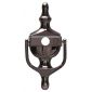 Fab and Fix Hardex Bronze Upvc Urn Knocker 162mm Spyhole Facility