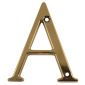 Hardex Gold Letter A 80mm