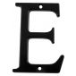 Black Door Letter E 80mm