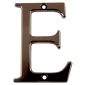 Hardex Bronze Letter E 80mm