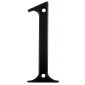 Black Door Numeral 1 80mm