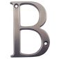 Hardex Graphite Letter B 80mm