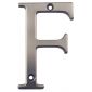 Hardex Graphite Letter F 80mm