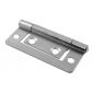 Flush Hinge Bright Zinc Plated 50x23mm In Pairs