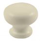 White Painted Pine Knob 40mm