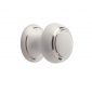 White Silverline Porcelain Cabinet Knob 38mm