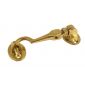 Victorian Brass Cabin Hook 75mm