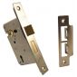 York 3 Lever Sashlock 2.5in (65mm) Satin Nickel