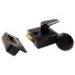 Black Narrow Rim Nightlatch 40mm