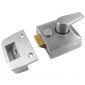 Narrow Style Rim Nightlatch Satin Chrome