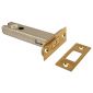 Brass Bathroom Privacy Door Bolt 4in (101mm)