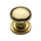 Heritage C2240 Polished Brass 25mm Cabinet Knob