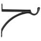 Black Iron Bucket Bracket 178mm