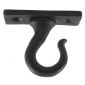 Black Iron Ceiling Hook 64x25mm 219