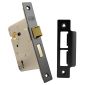 York 3 Lever Sashlock 3in (78mm) Black